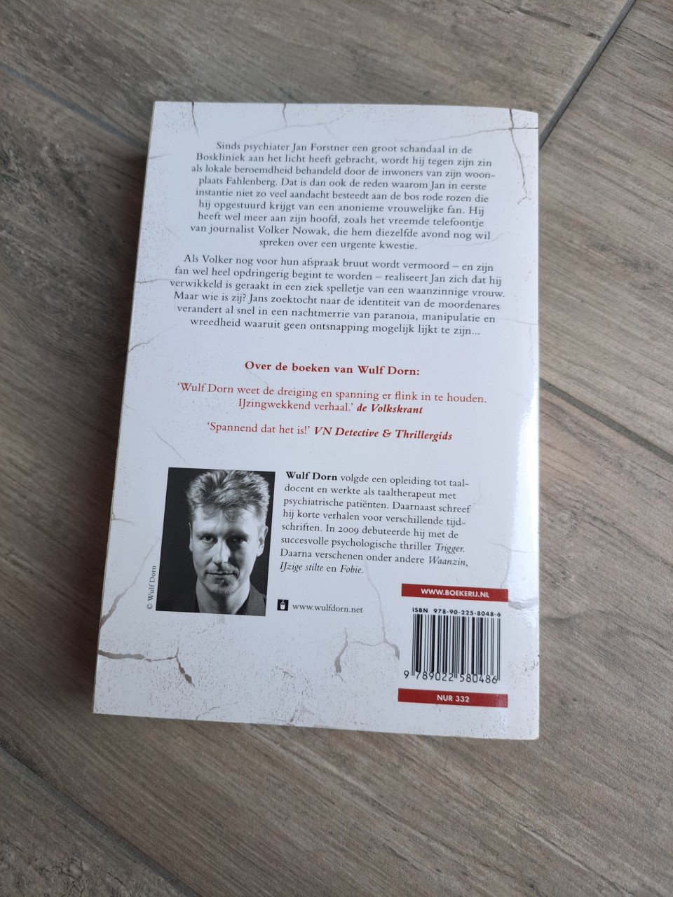 Thriller Waanzin van Wulf Dorn