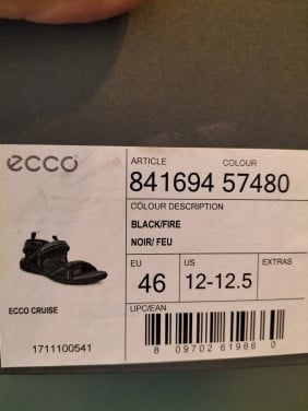 Te koop ecco heren sandalen