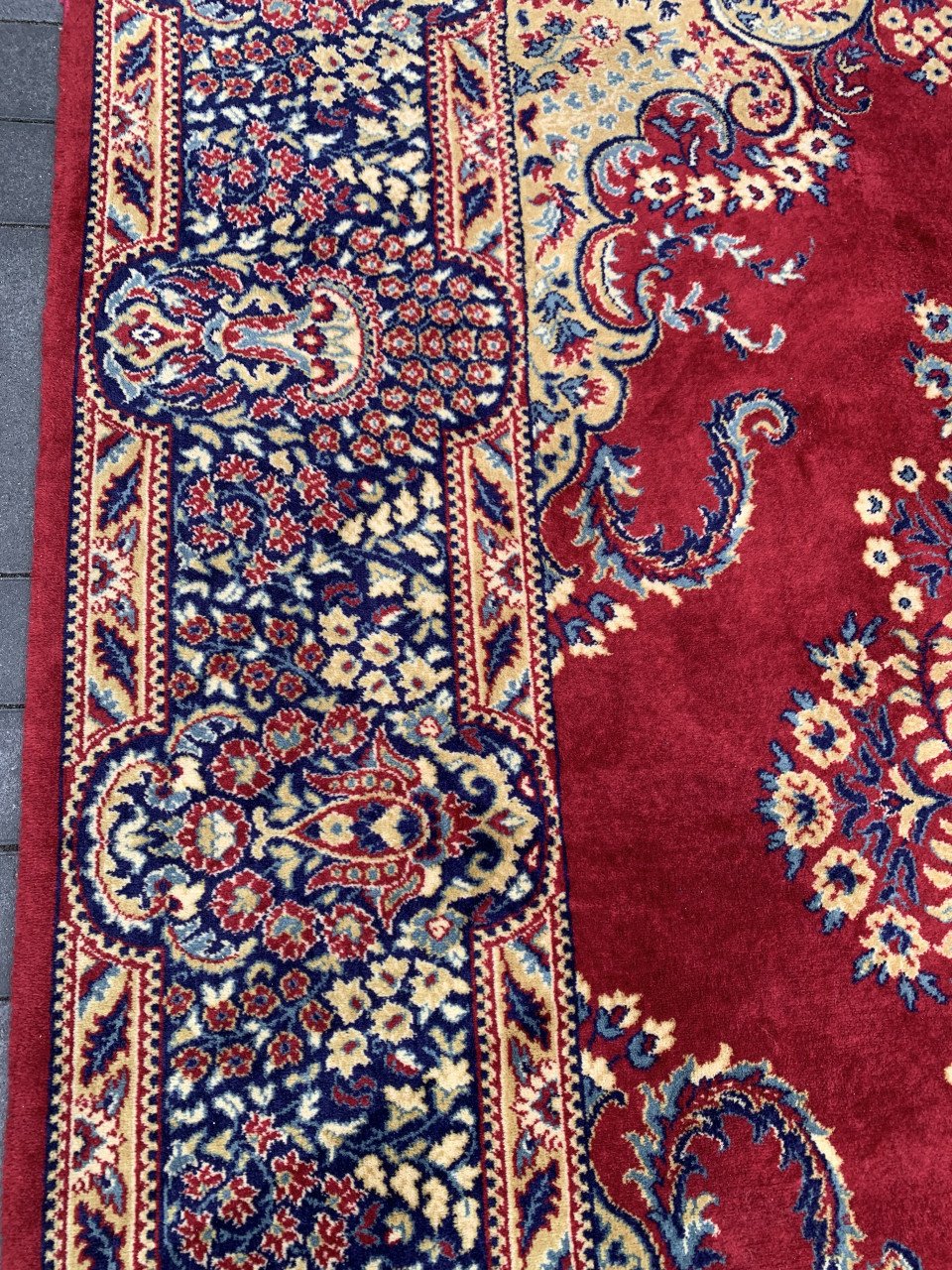 ❣️Prachtig Groot Sfeervol Vintage Vloerkleed van Zuiver Scheerwol ❣️