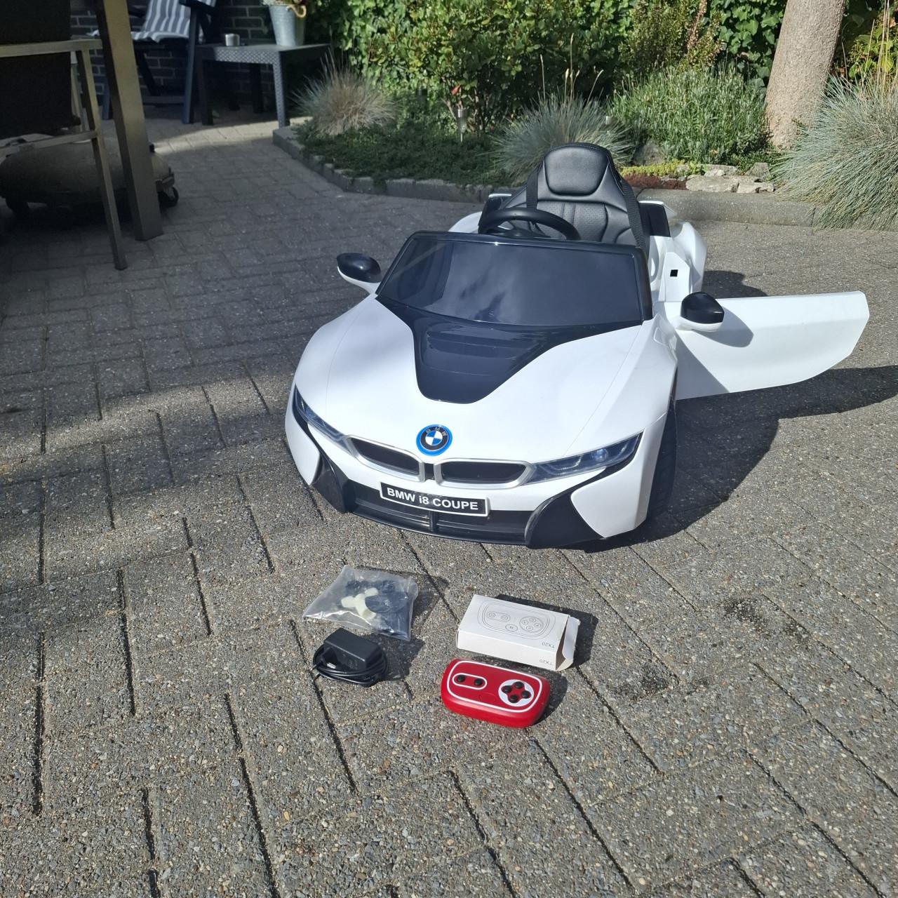Elektrische MBW i8 kinderauto Wit