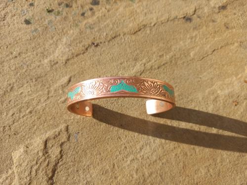 Koperen armband- nieuw