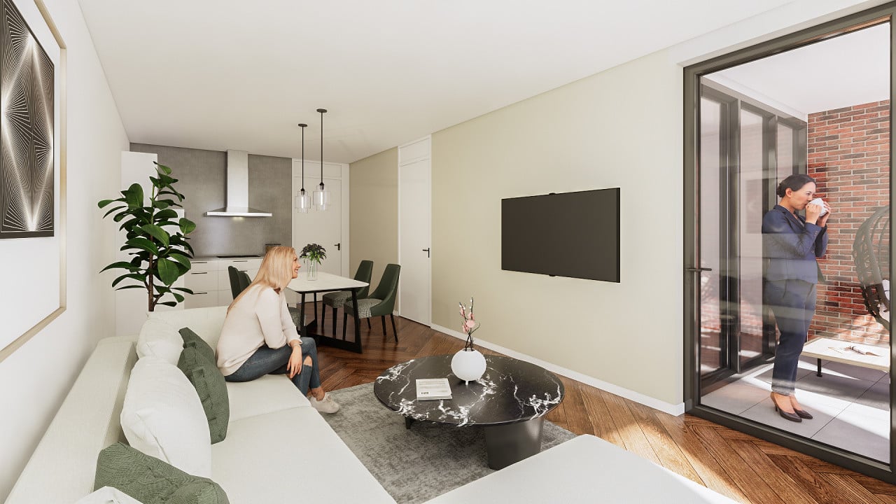 Te huur: Twee moderne nieuwbouwappartementen (65 m²) in hartje Terneuzen