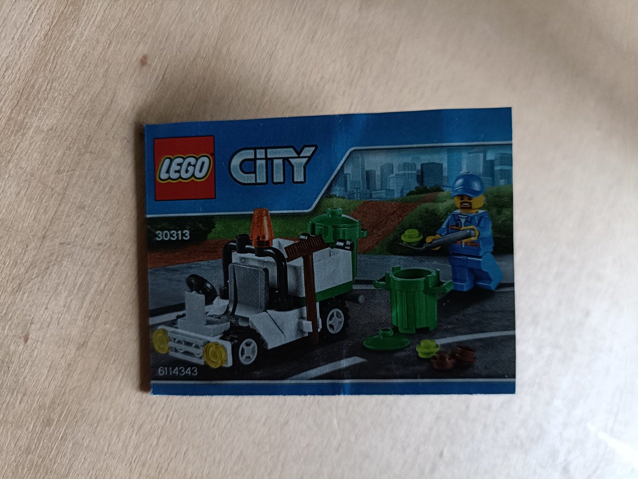 Lego City 30313 Vuilnisauto