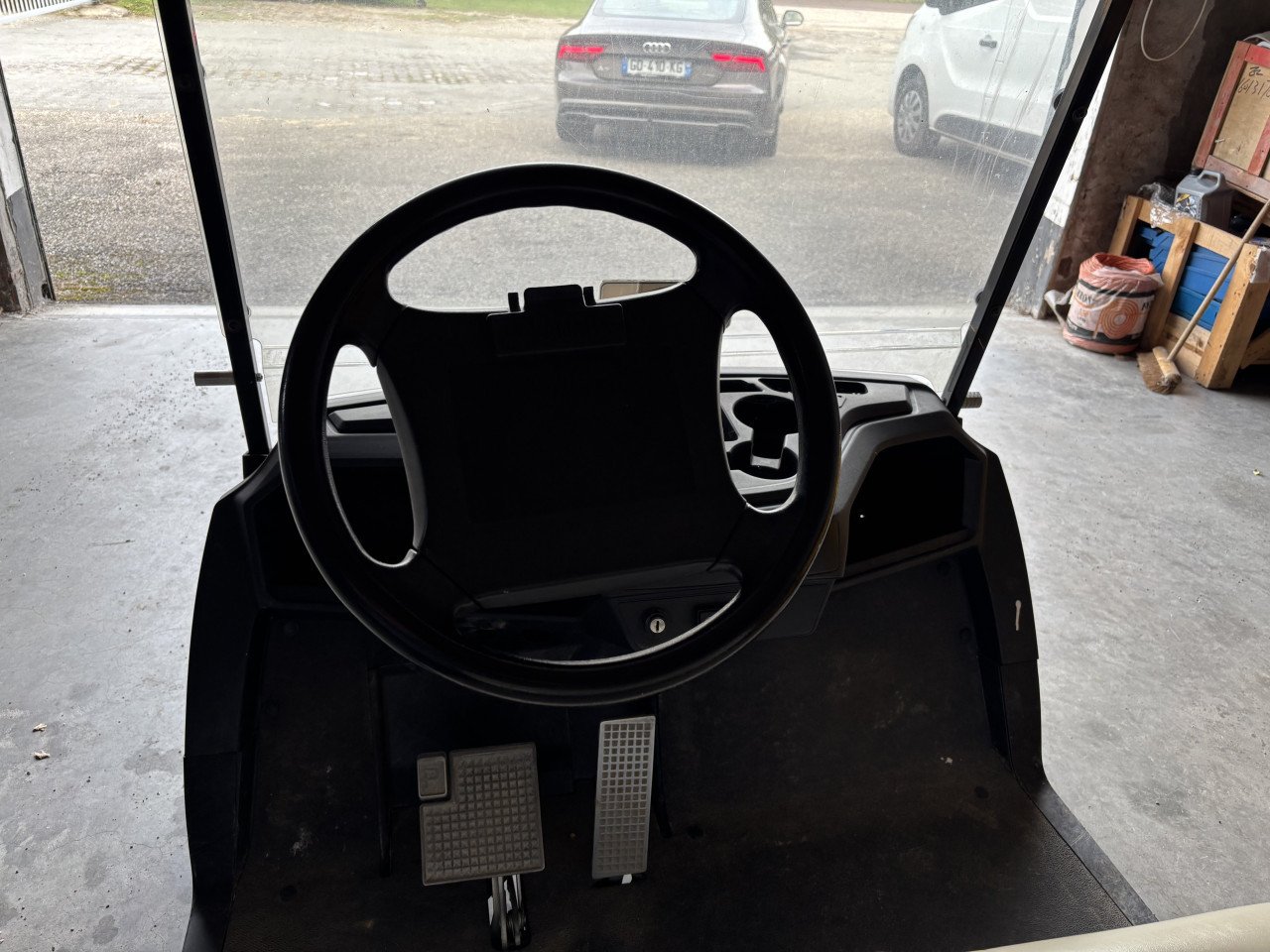 Yamaha golfkar met benzinemotor