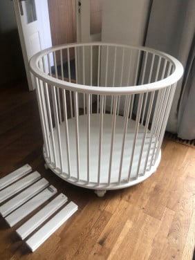Bopita ronde box kinderbox wit