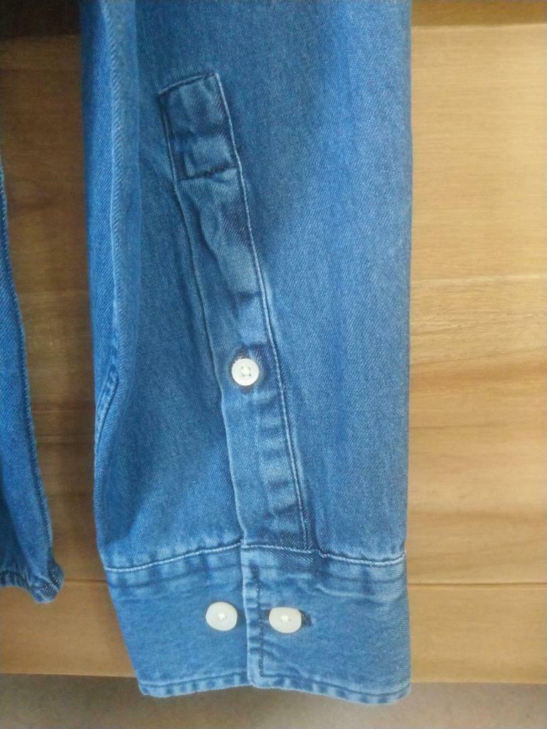 H&M denim overhemd, mt S - NIEUW