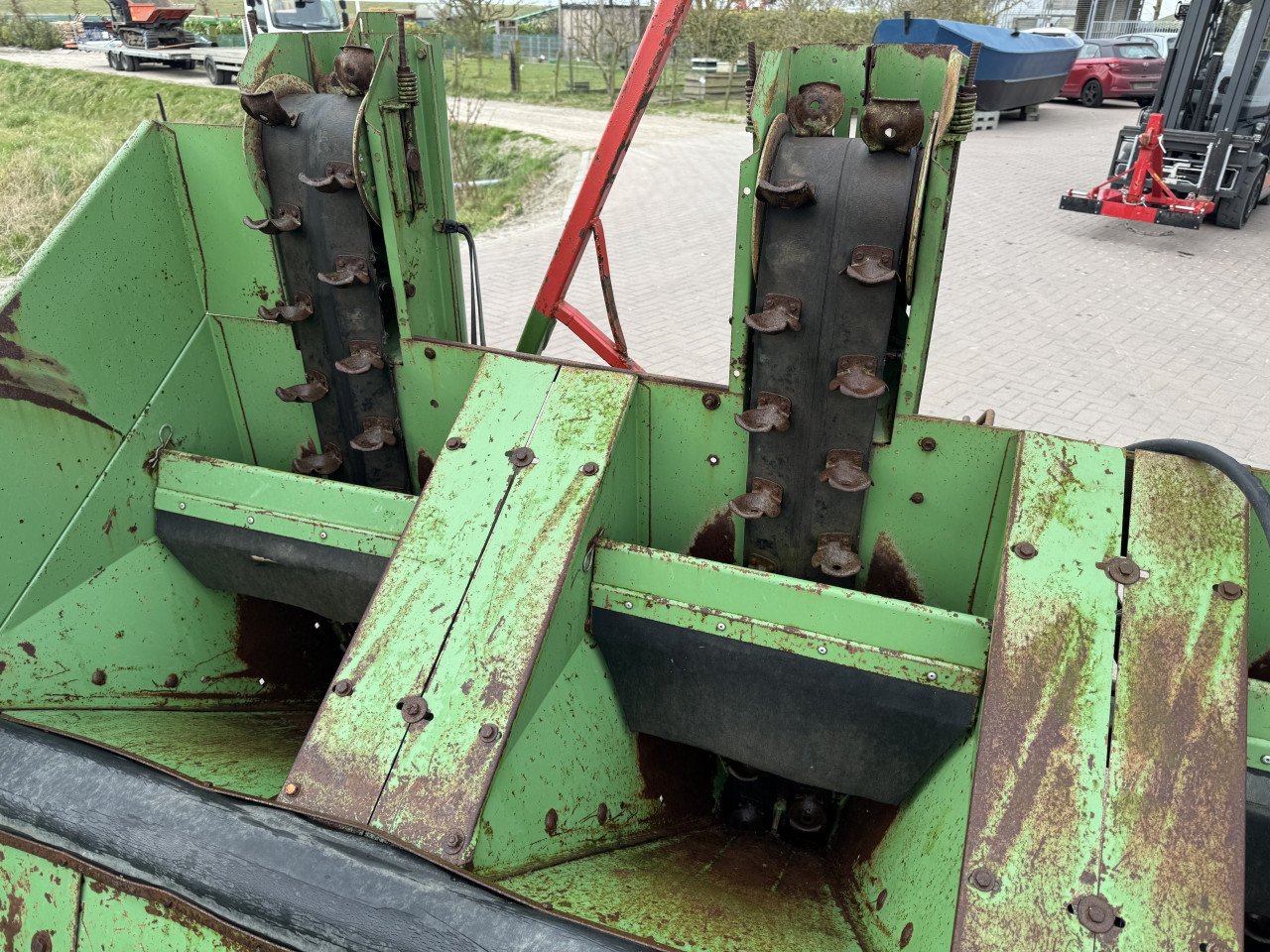 Hassia GLB 4 4 rijige aardappelpoter