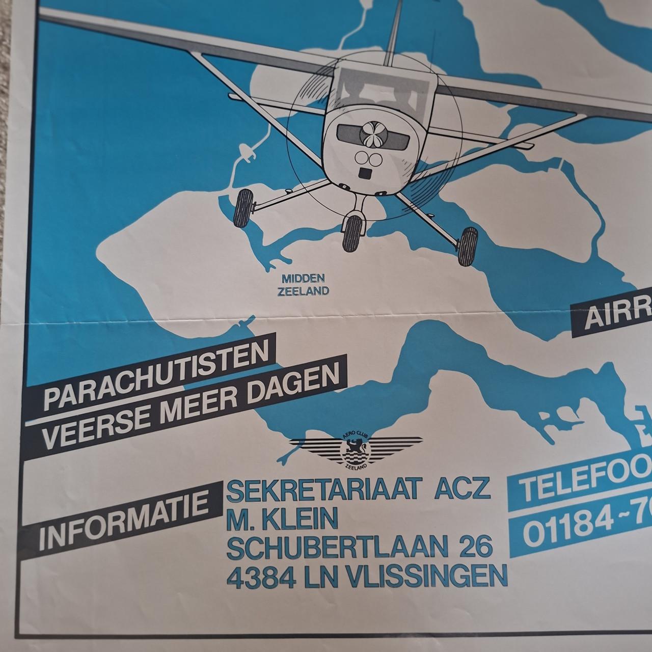 Affiche Aeroclub Zeeland 1990