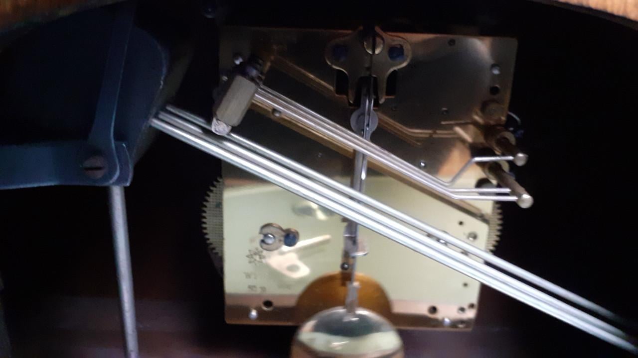 Schoorsteen pendule van junghanz