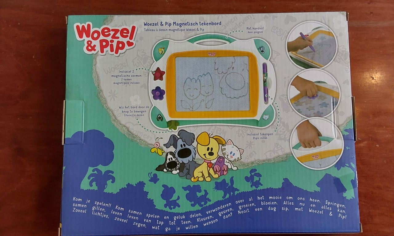 Woezel en Pip magnetisch tekenbord