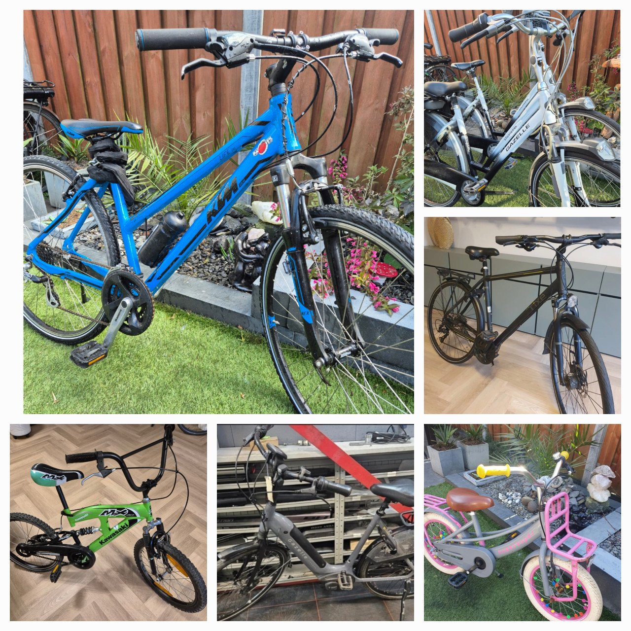 UITZOEKEN | Allerlei fietsen tussen de 25 en 250euro.
