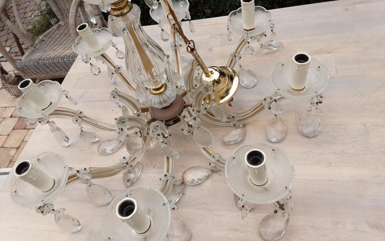 Kroonluchter glas