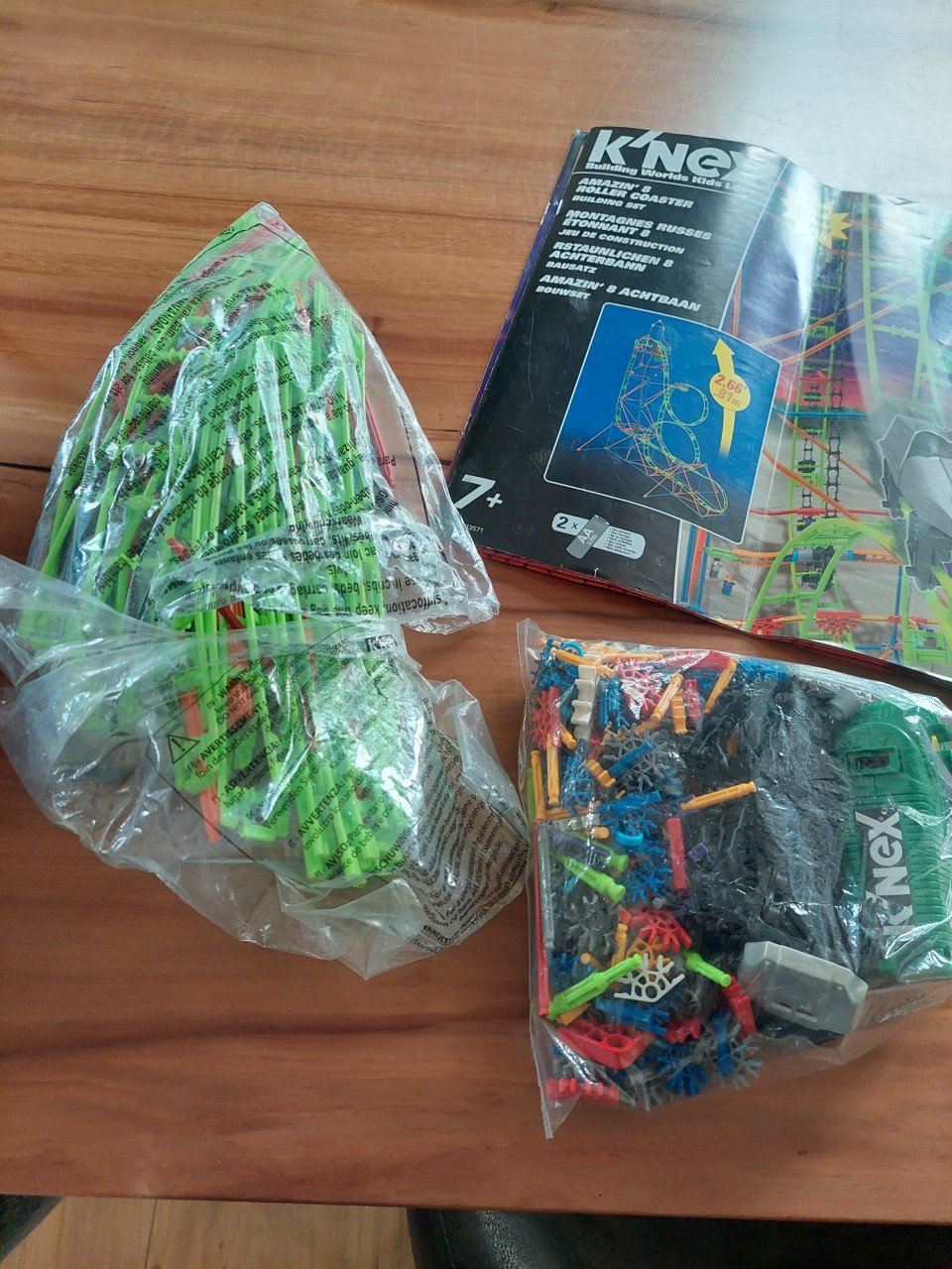Knex roller coaster