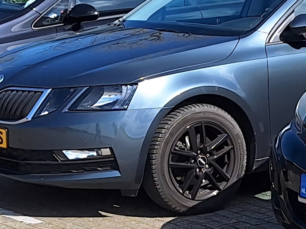 Set velgen + winterbanden (Skoda Octavia)