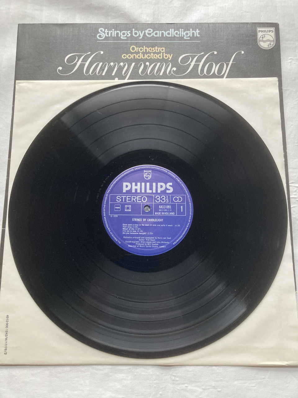 LP Harry van Hoof Piet Souer Strings by Candlelight 6413 091 Ph