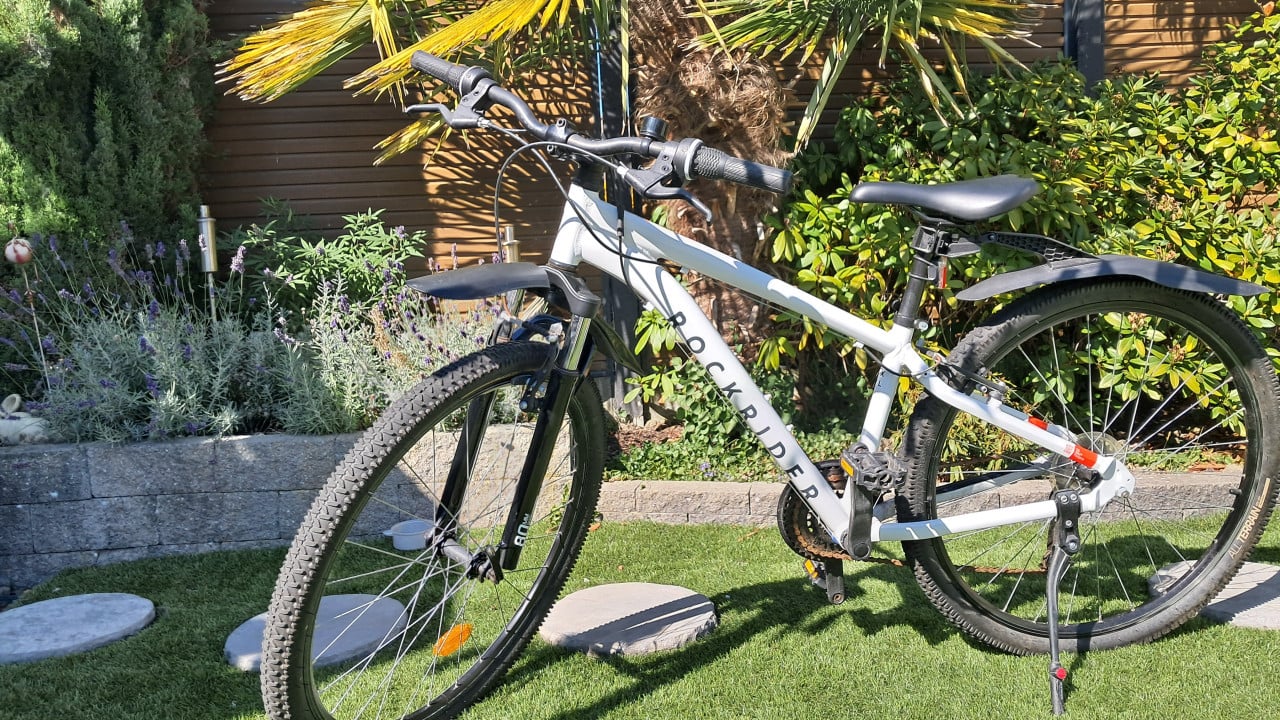 Witte mountainbike - maat S