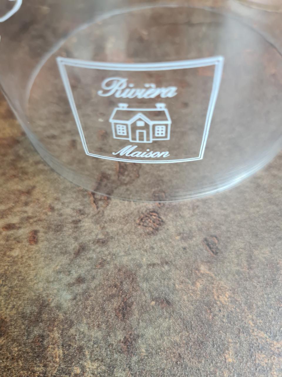 Riviera Maison Glazen Stolp + buste