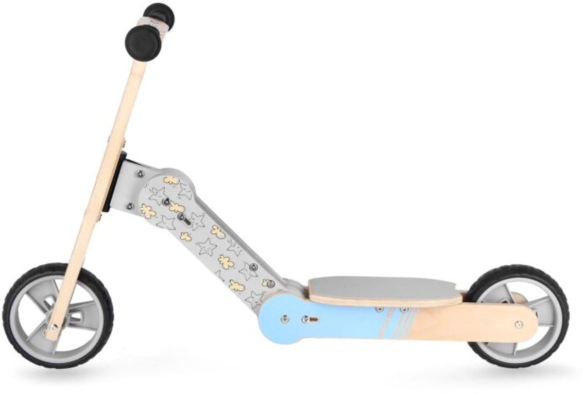 2 in 1 loopfiets en step