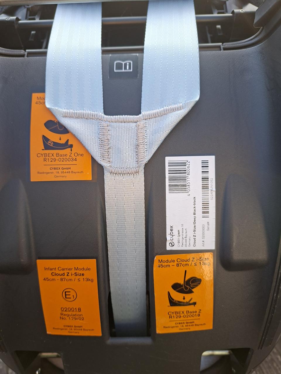 Cybex autostoel met Sirona Z i-Sixe base (360° draaien), isofix & adaptars