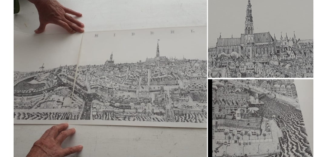 Pentekening Middelburg