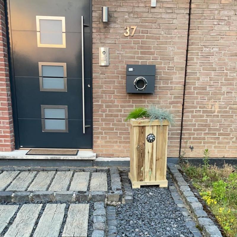 10jarige Jubileumactie - Zeeuwse knop bloembak L45 x B48 x H85