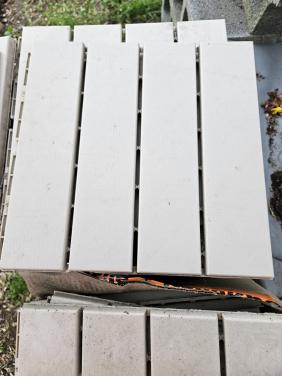 Balkon terras vlonders