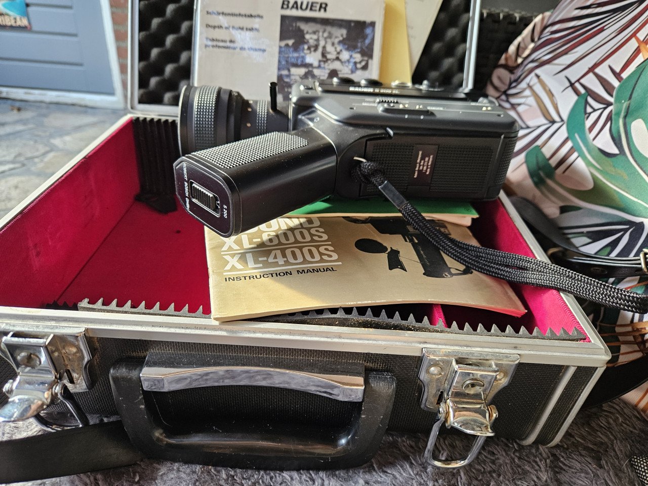 Vintage Design Bauer S 209 XL Super 8 Filmcamera met accessoires...