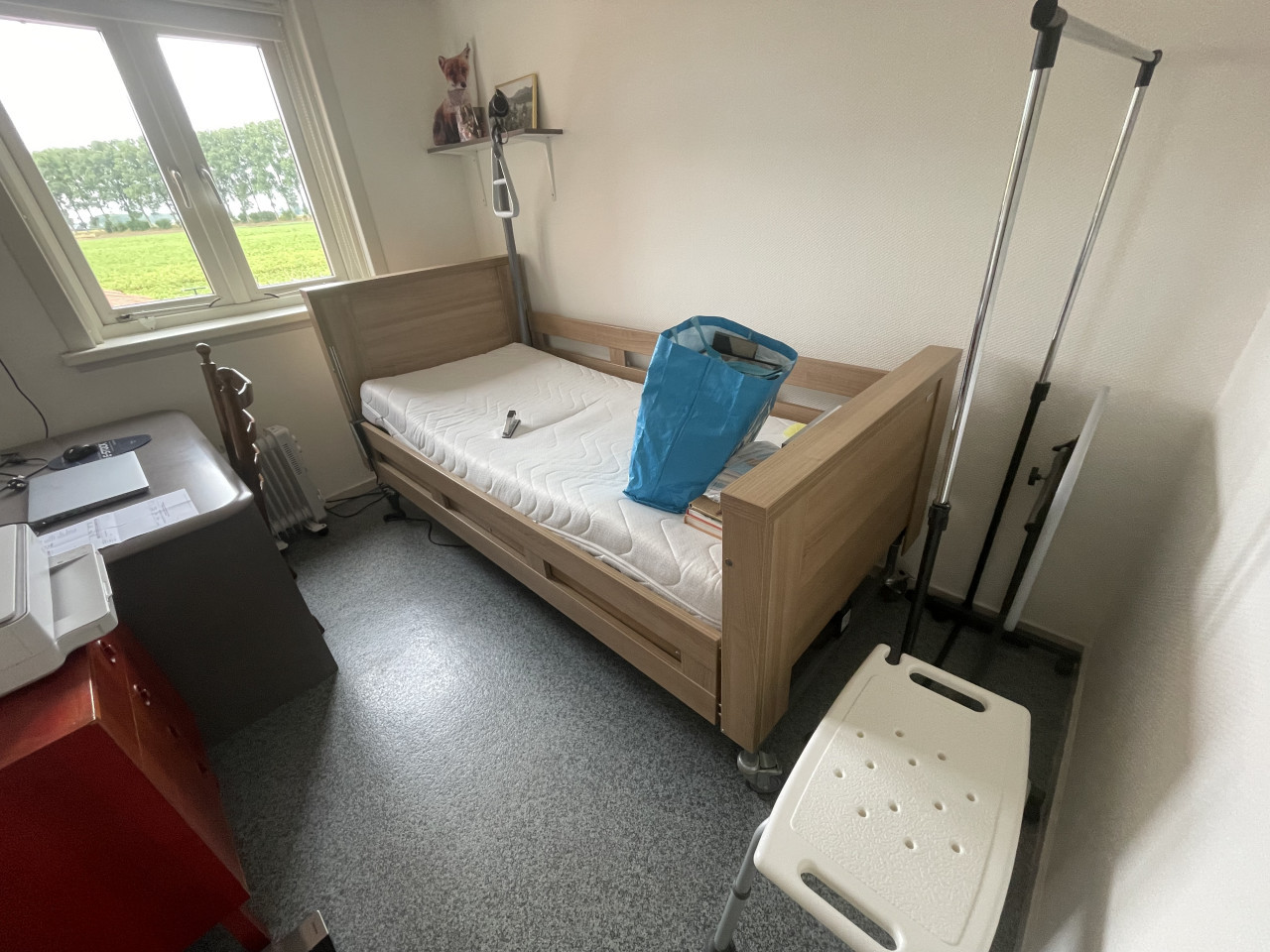 Hooglaag bed