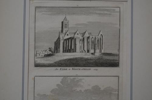 Klein dubbeletsje Westkapelle/Domburg 1743