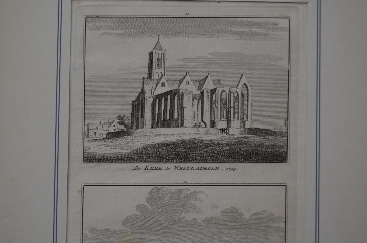 Klein dubbeletsje Westkapelle/Domburg 1743
