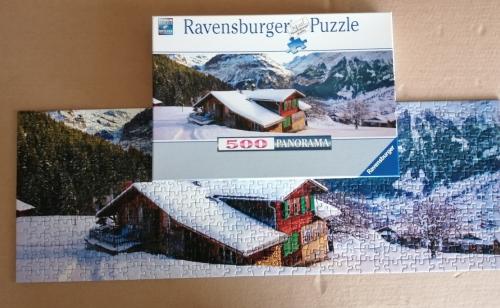 Legpuzzel: Winterlandschap, 500 stukjes