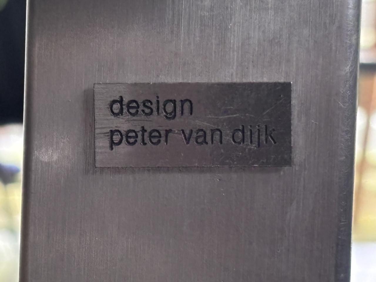 Salontafel RVS en natuursteen