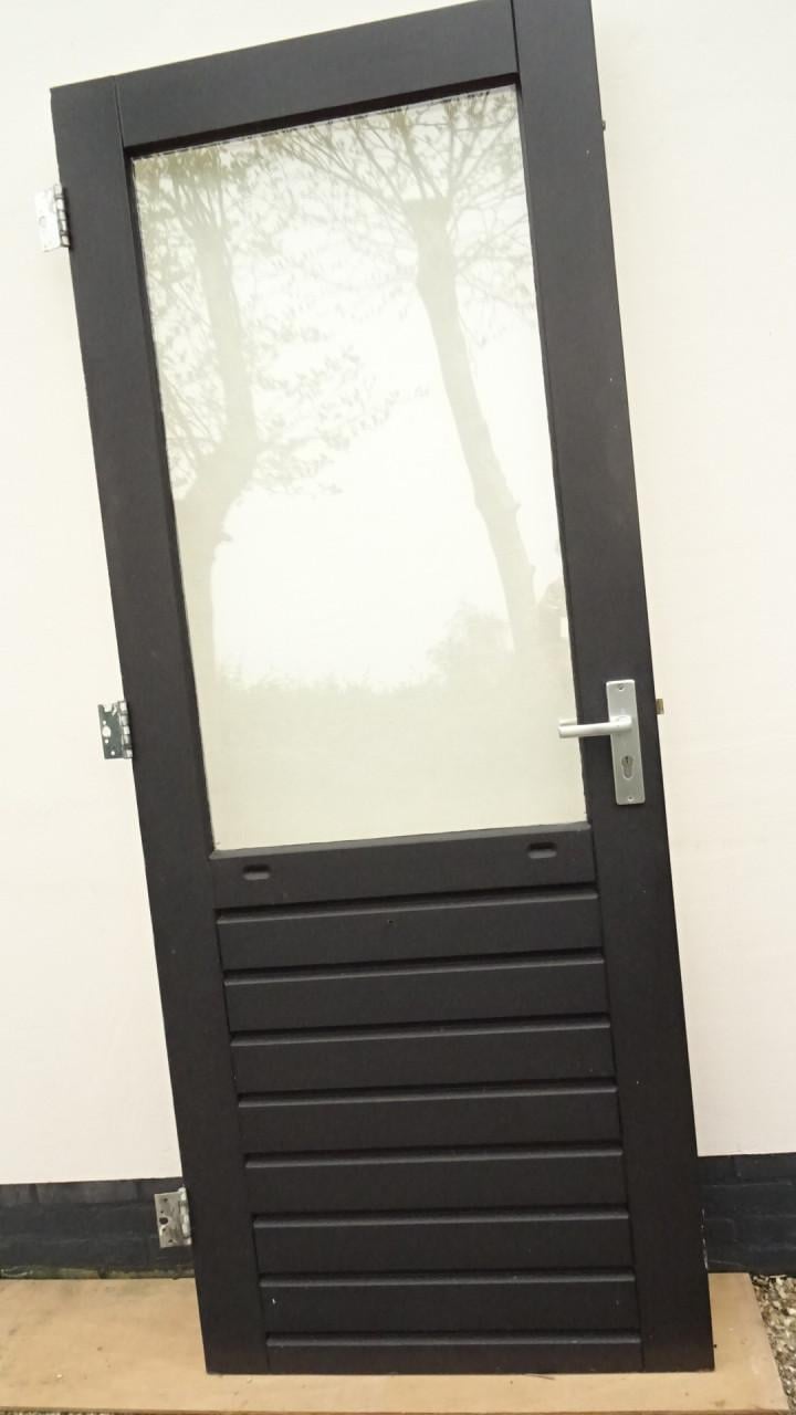 Hardhouten achterdeur