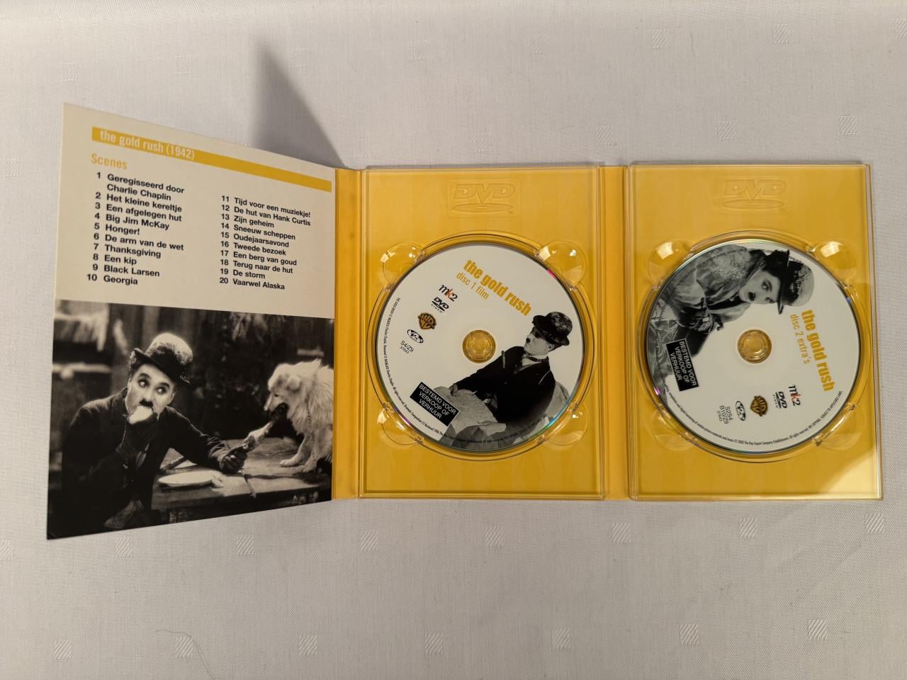 Charlie Chaplin – The Chaplin Collection – 4 DVD-uitgaven