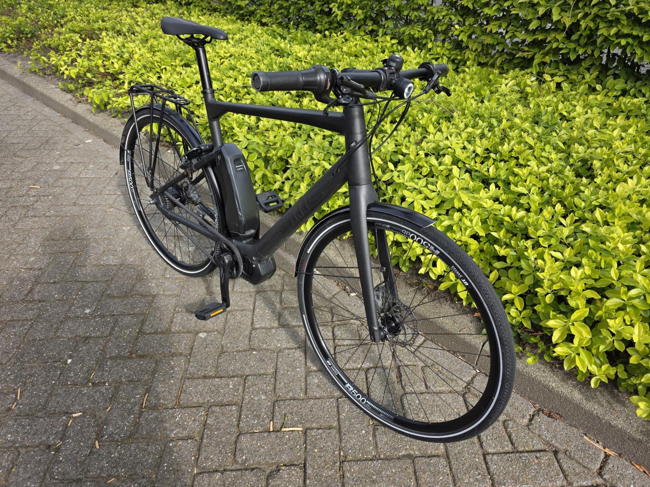 Schitterende Bmc elektrische heren fiets met Shimano middenmotor 500wh