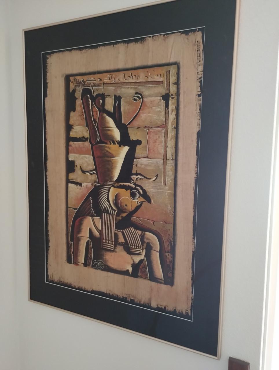 Papyrus schilderij