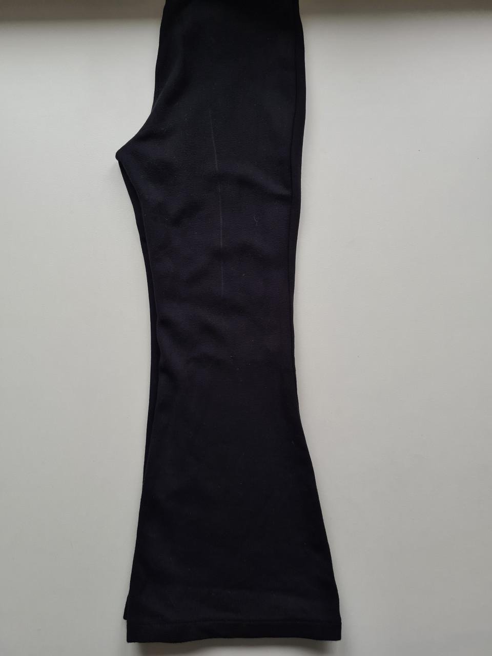 Zwarte flared broek van H&M  Maat 128