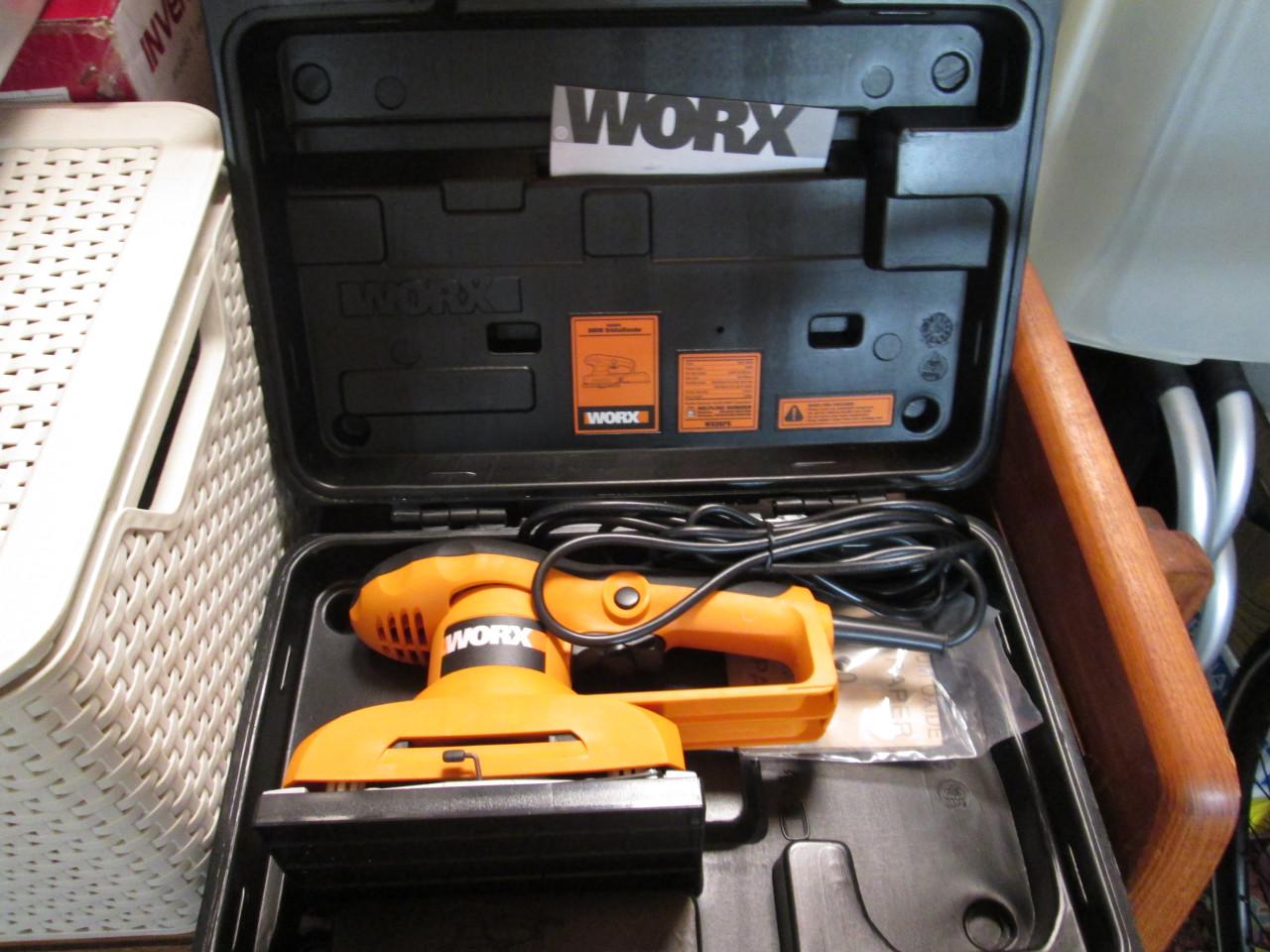 Nieuwe vlakschuurmachine in koffer