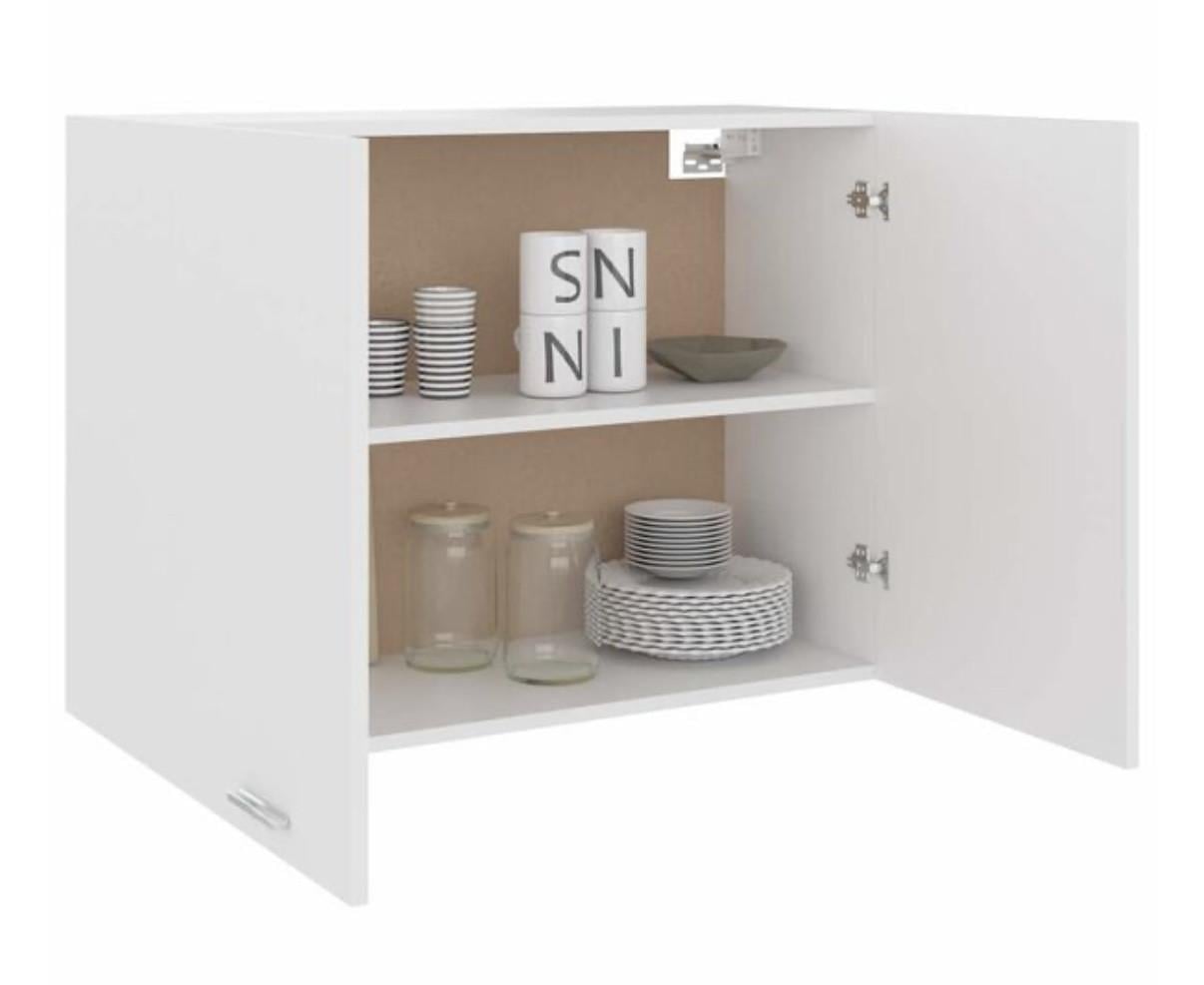 Nieuwe hangkast 80 x 60 x 31 cm / Kleur wit