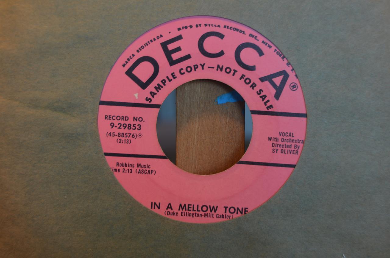 Bijzondere singles The Mills Brothers (Sample copies e.d.) (2)