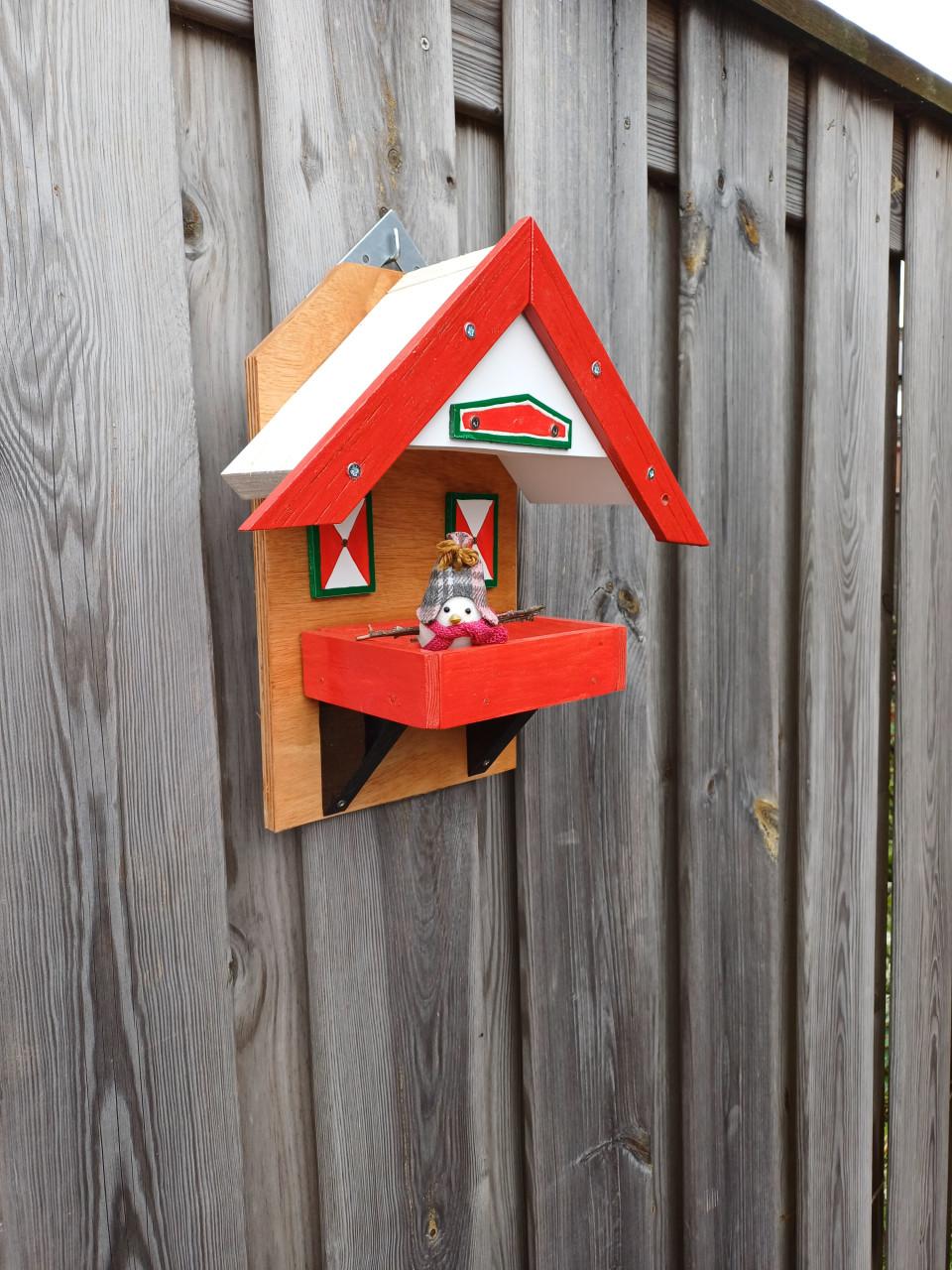 Diverse Wand - Vogelhuisjes :  Voederhuisjes , Nestkastjes etc