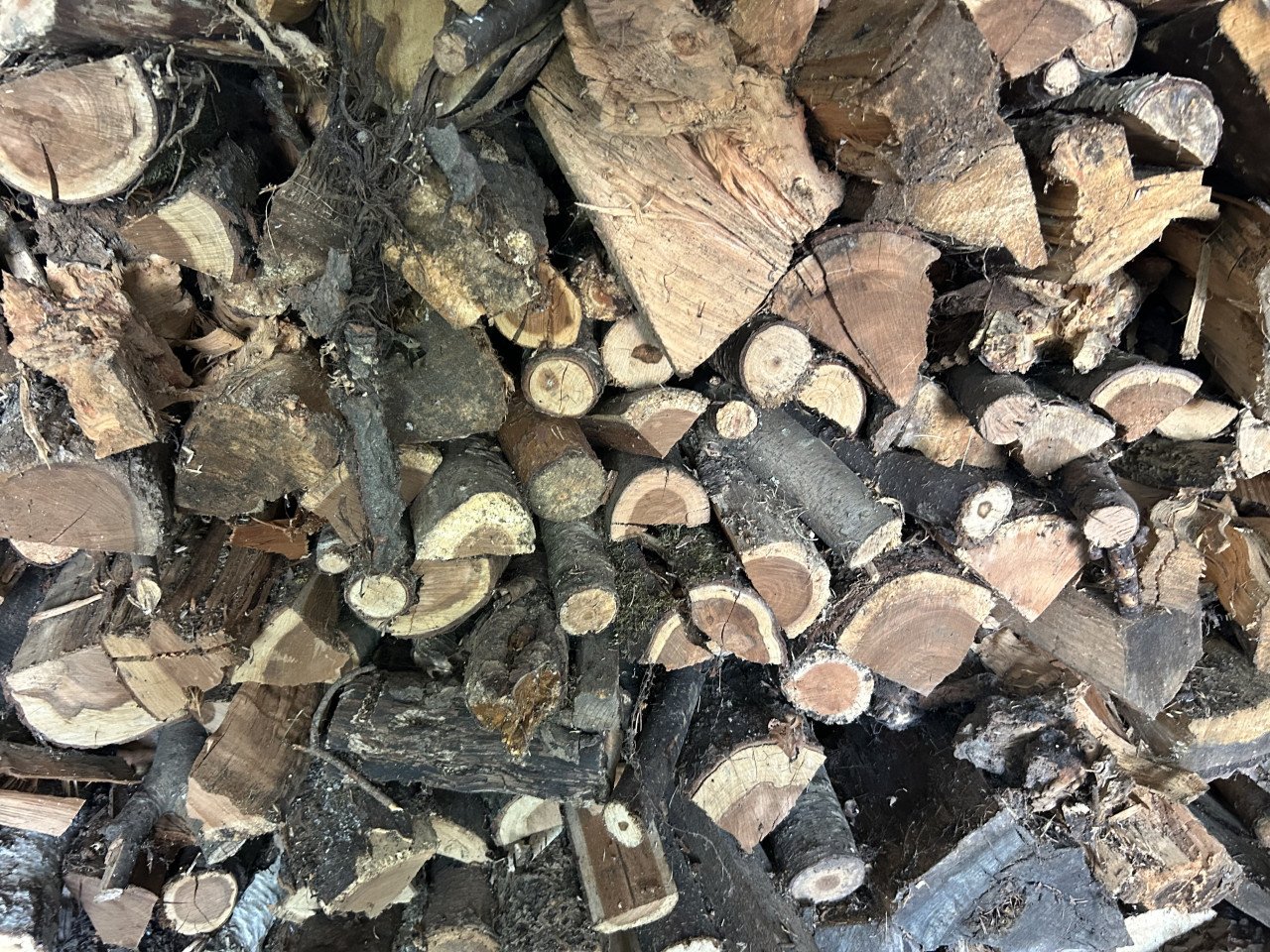 Haardhout l kachelhout l vuur hout l gedroogd