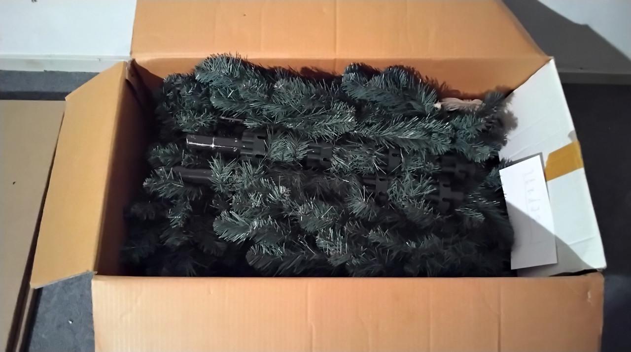 Kerstballen+kunstboom