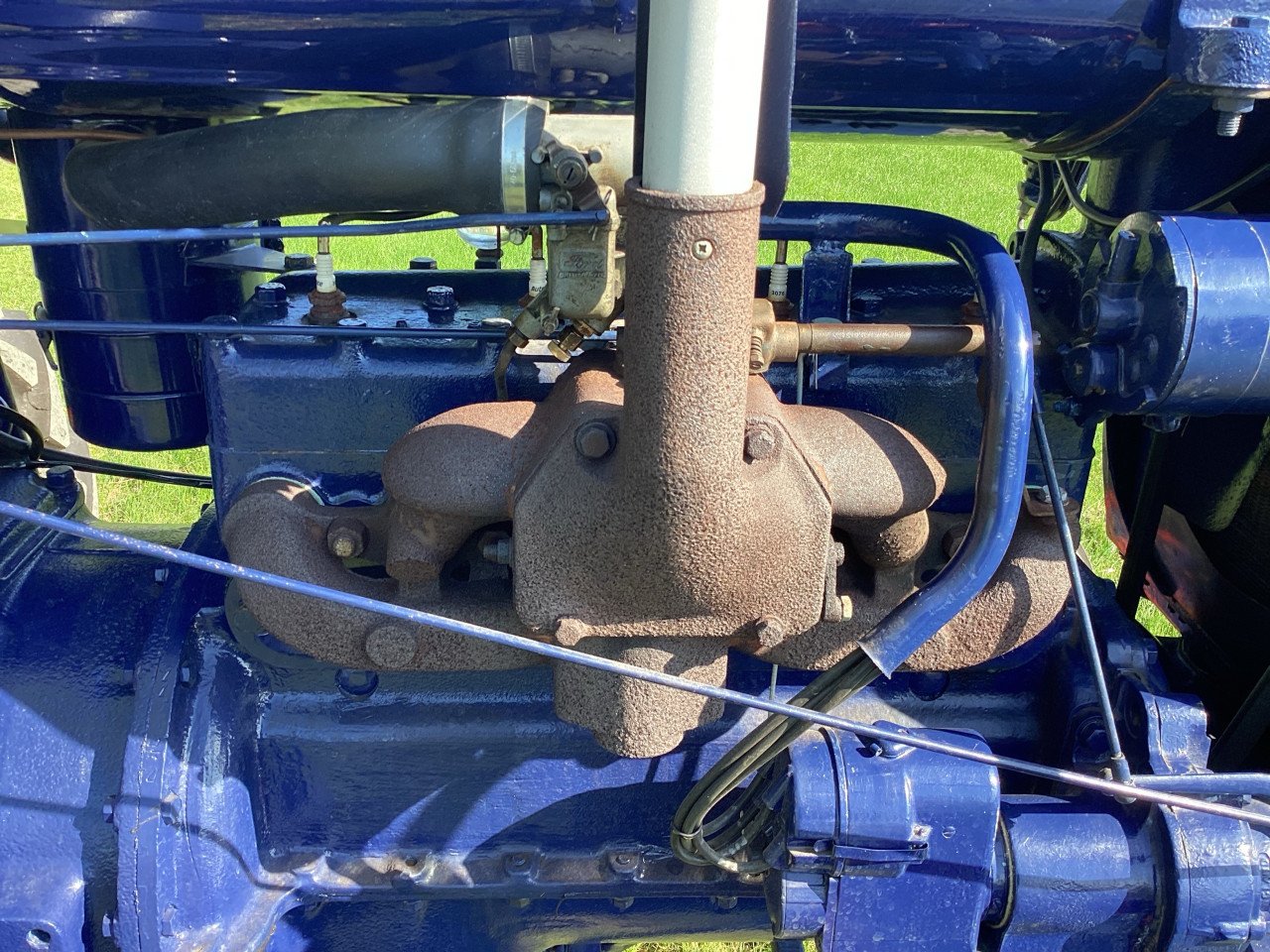 Fordson E27N Blauwe reiger