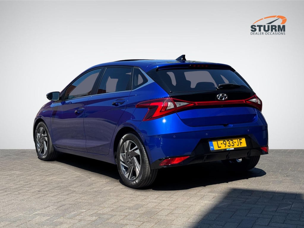 Hyundai I 20 1.0 t-gdi premium sky automaat | schuif-/kanteldak | stuur- + 