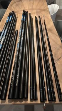 2 x preston masterclass X3 11,5 meter