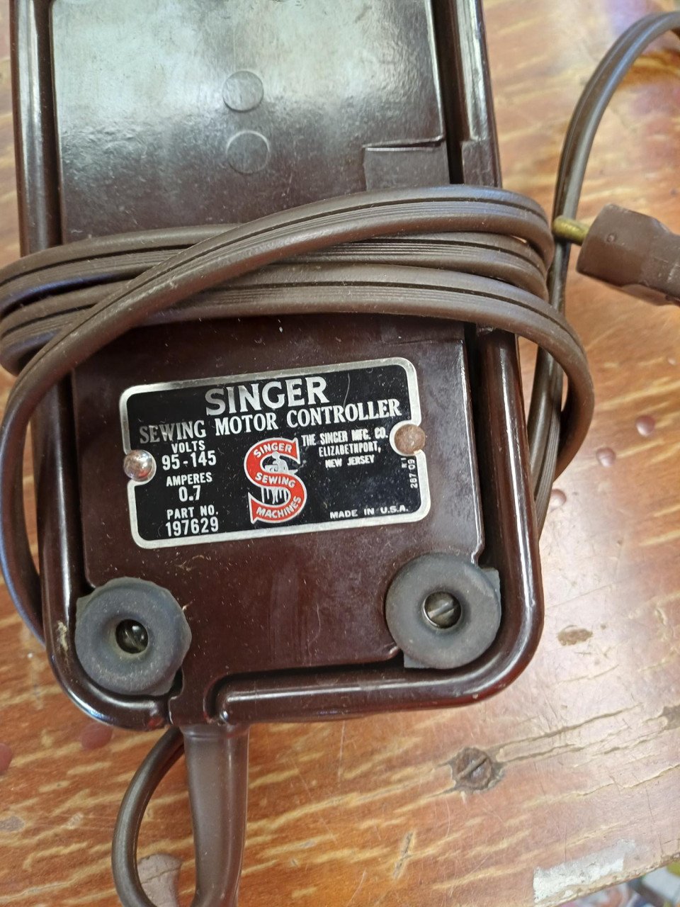 Naaimachine, merk SINGER