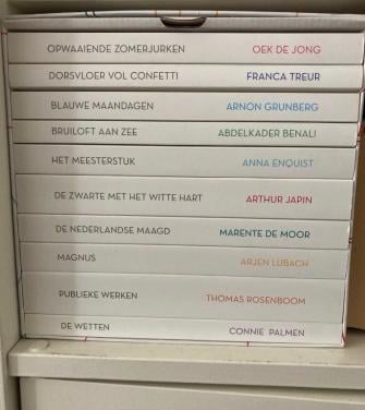 Boeken in een box