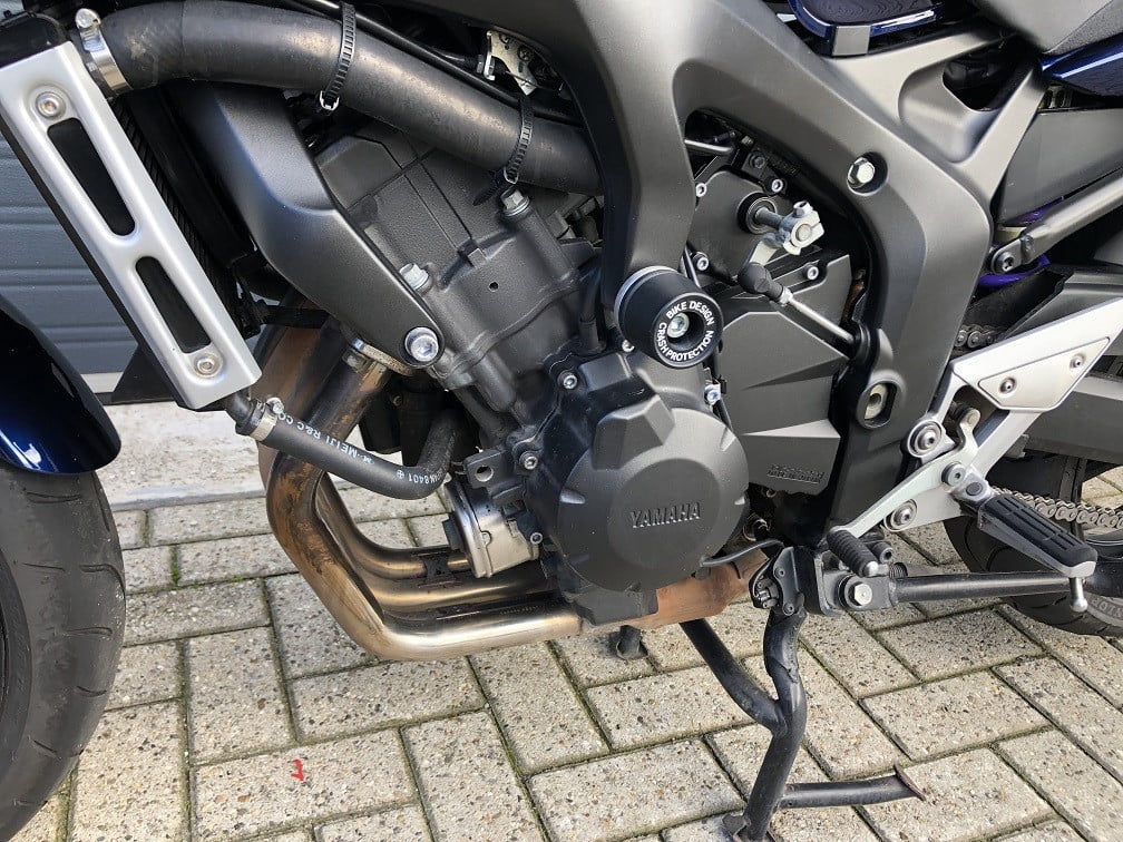 Nette Yamaha FZ6-S2 met ABS uit 2008, 1e eig, 33 dkm, koffers, etc €3850,-