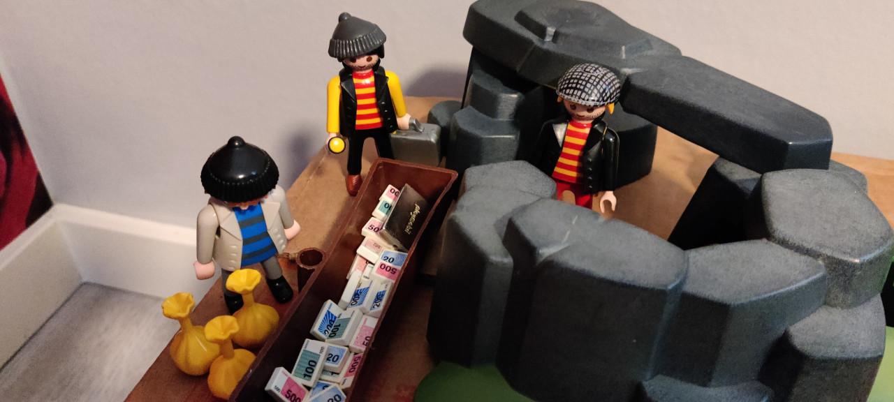 Playmobil Politie doet sporenonderzoek